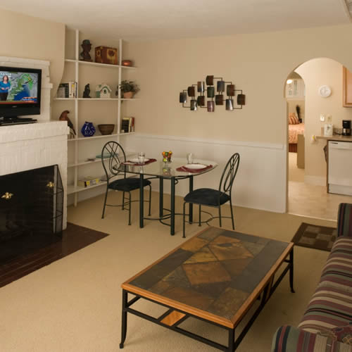 M234-2 Back Bay Vacation Rental Too Living Room and Dining Area